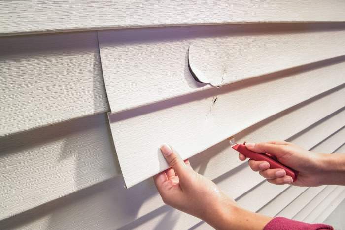 Replace Damaged Vinyl Siding Damaged Siding Repair In Conway, SC