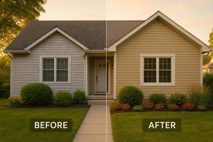 Siding: Before And After Images by Elite Home Exteriors NW
