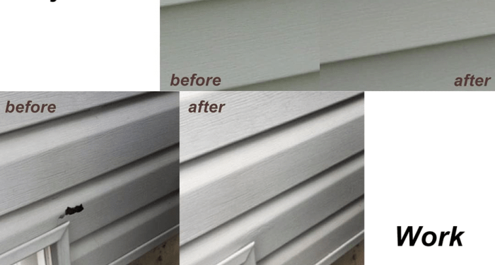 10 Vinyl Siding Repair Kit Cover Cracks Holes or Blemishes on Vinyl ...